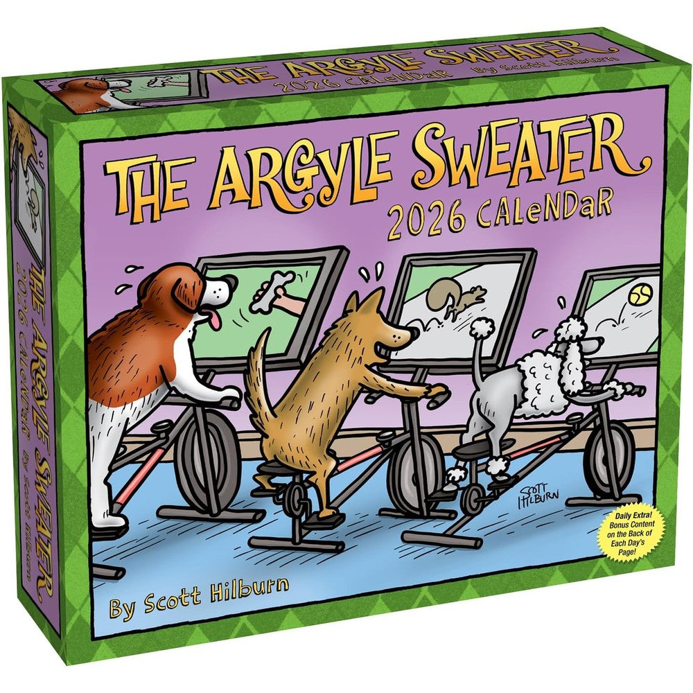 The Argyle Sweater 2026 Day-to-Day Calendar