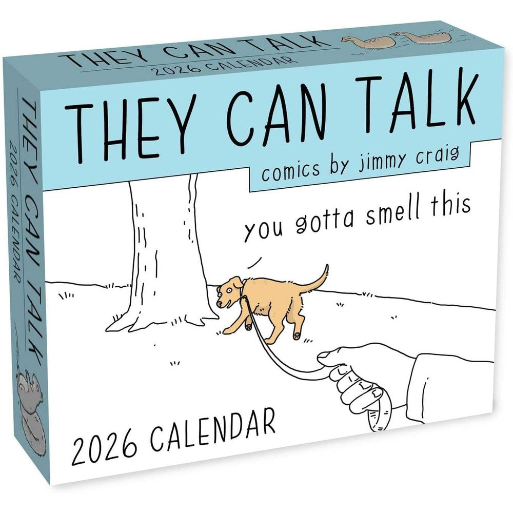 They Can Talk Comics 2026 Day-to-Day Calendar: You Gotta Smell This