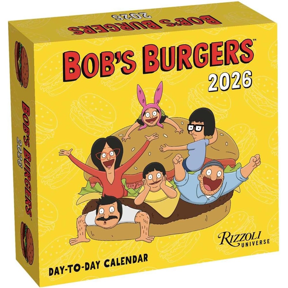 Bob's Burgers 2026 Day-to-Day Calendar