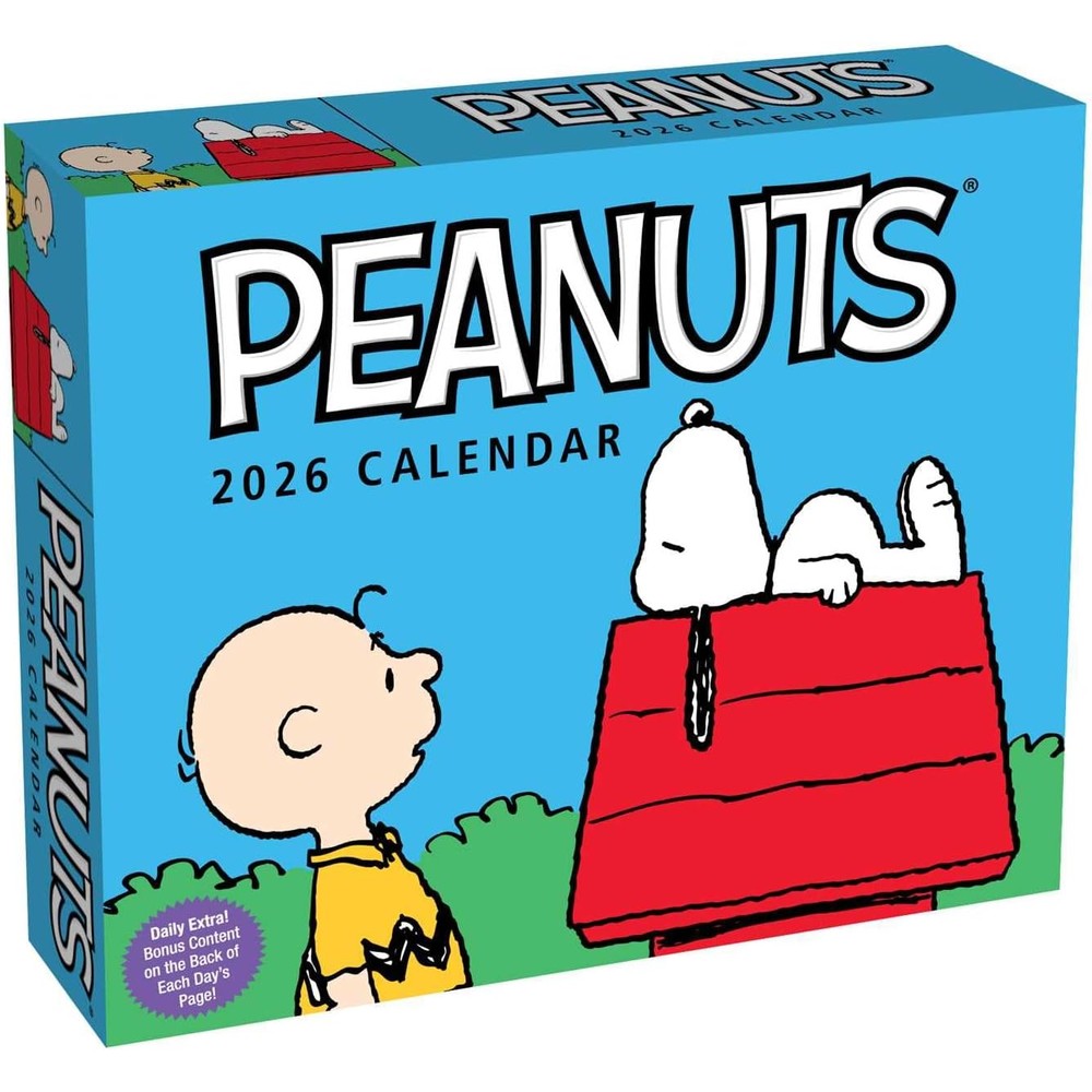 PeanutsÃ‚Â® 2026 Day-to-Day Calendar
