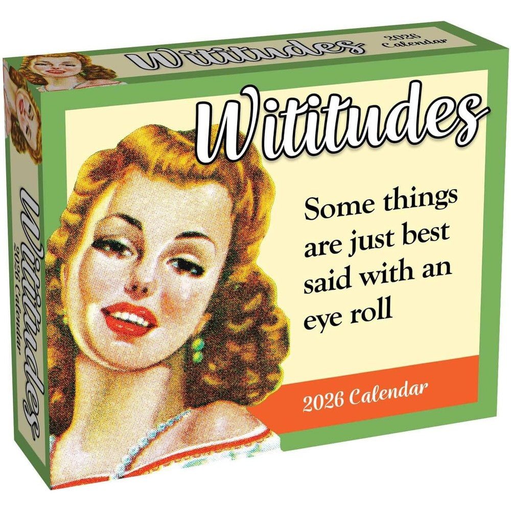 Wititudes 2026 Day-to-Day Calendar: Some Things Are Best Said with an Eye Roll