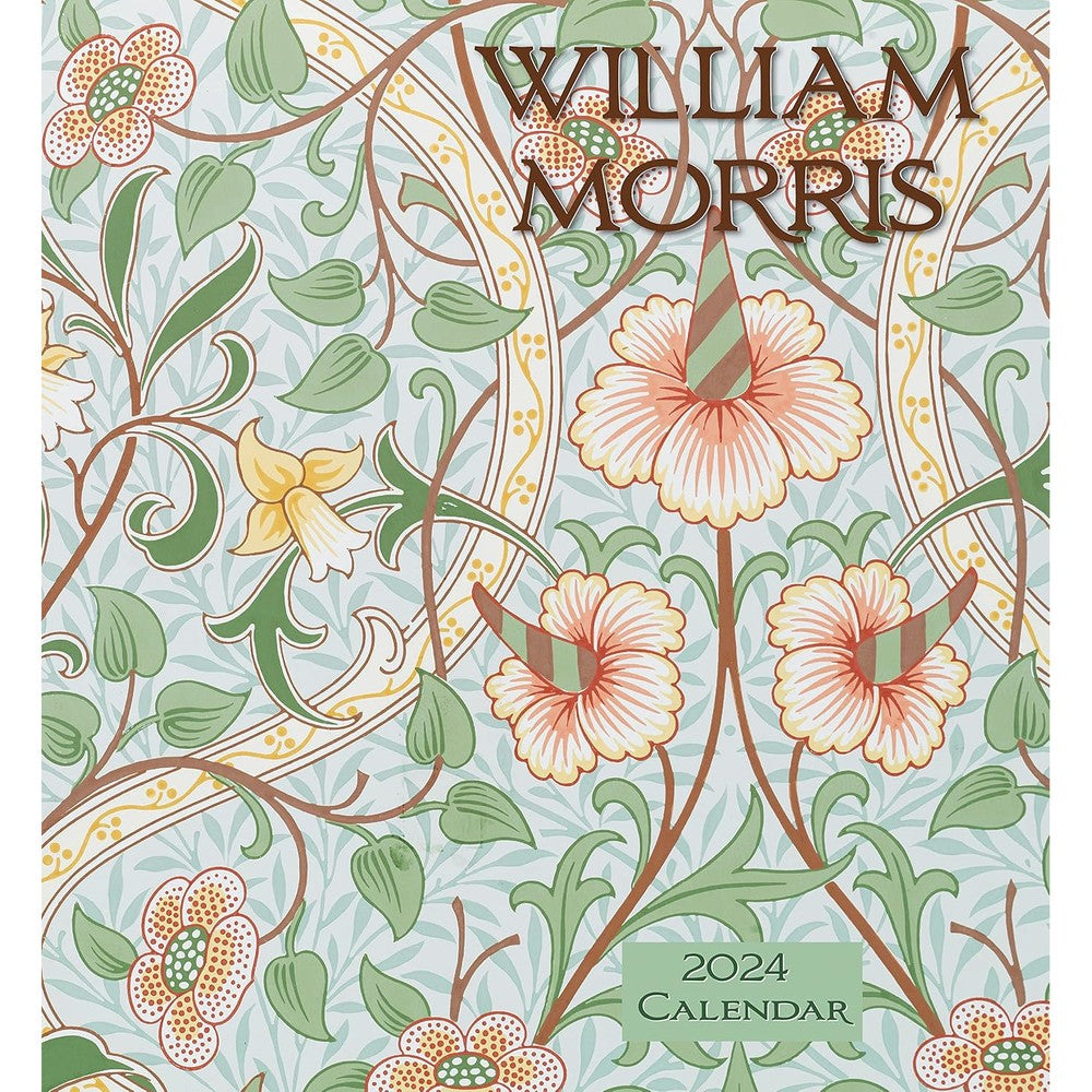William Morris: Arts & Crafts Designs 2024 Wall Calendar