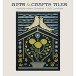 Arts & Crafts Tiles: Made by Motawi Tileworks 2025 Mini Wall Calendar