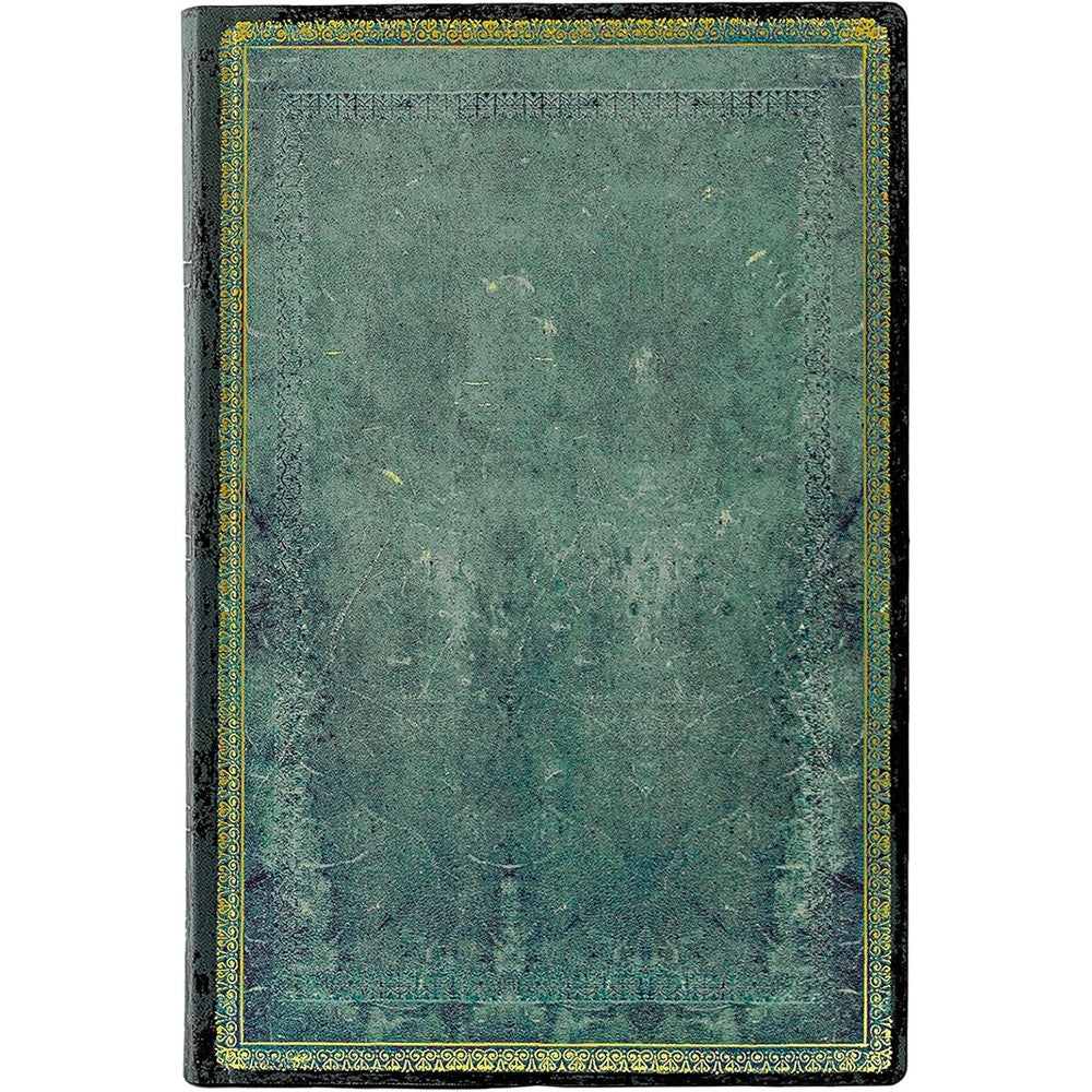 Pacific Blue Mini Lined Softcover Journal, 208pg, 80GSM by Paperblanks (Old Leather Collection)