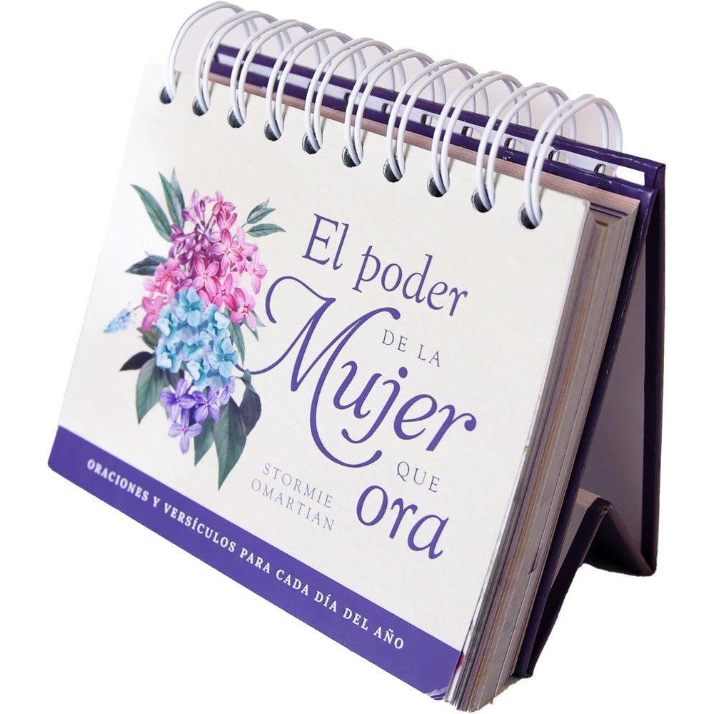 Calendario perpetuo «El poder de la mujer que ora» Stormie Omartian (Spanish Edition)