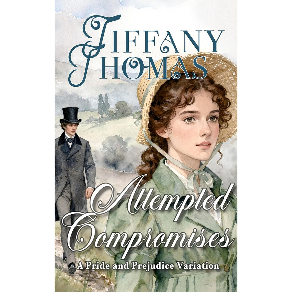 Tiffany Thomas Attempted Compromises book front view showing the historical romance novel cover design.
