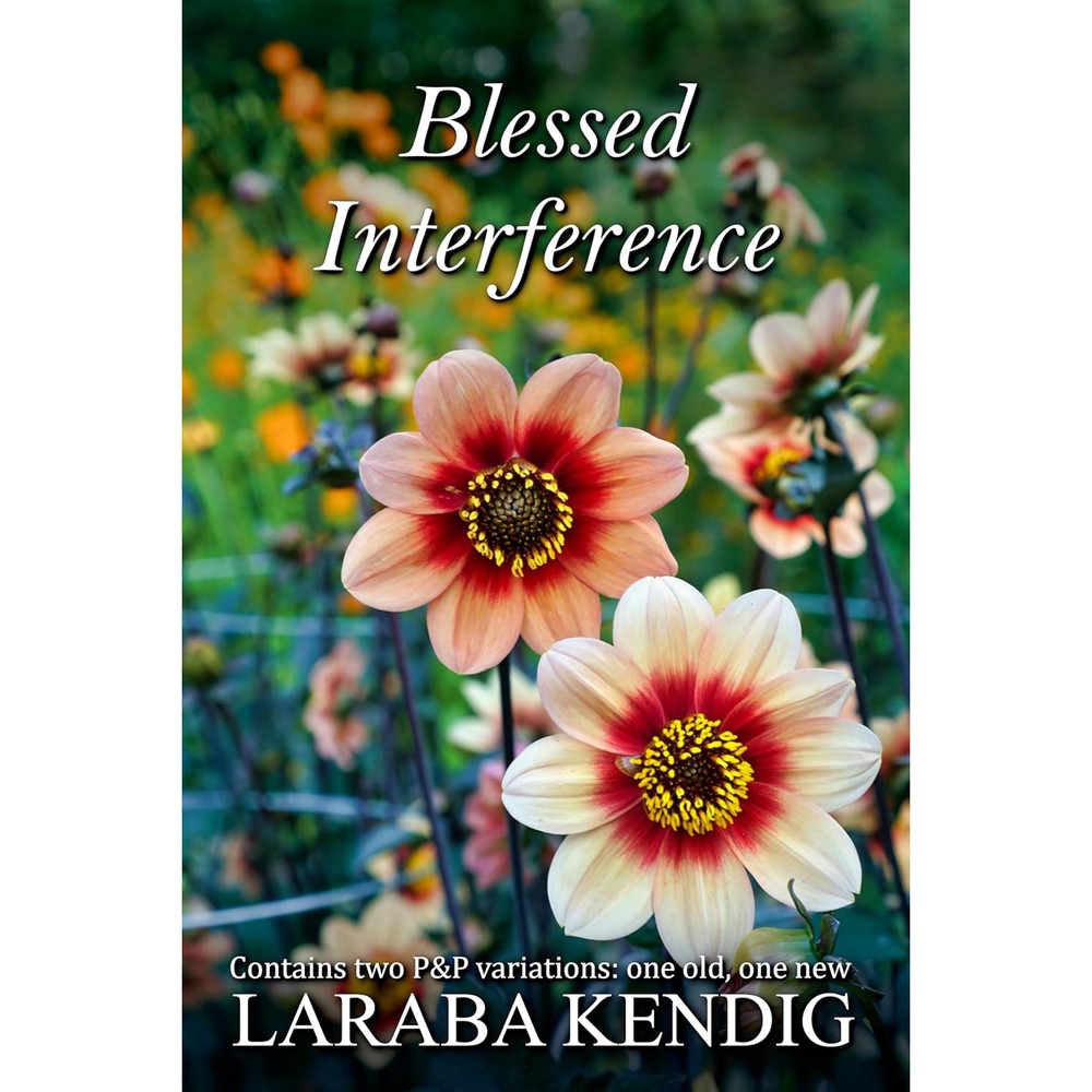 Laraba Kendig Blessed Interference Pride and Prejudice Variations book front cover view.