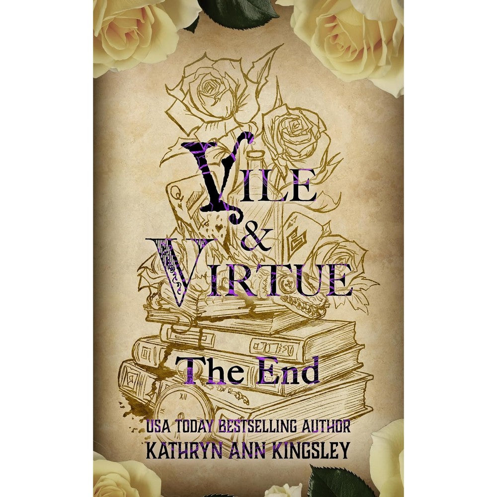 Kathryn Ann Kingsley Vile and Virtue The End book cover front view