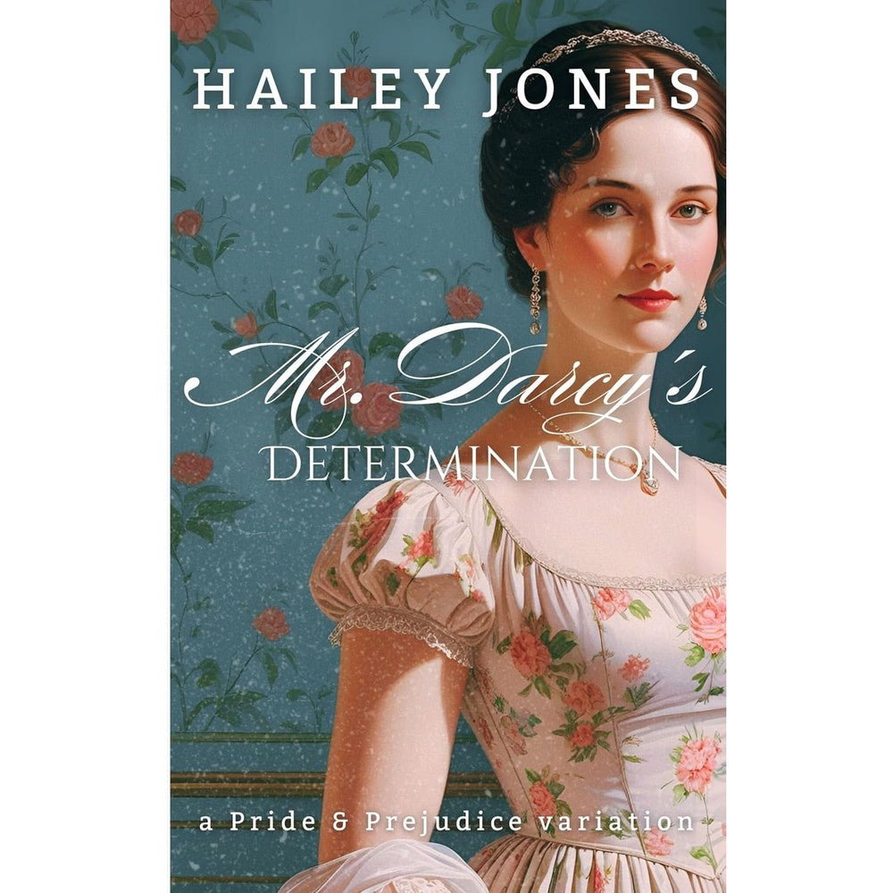 Hailey Jones Mr Darcys Determination book front view premium imported novel