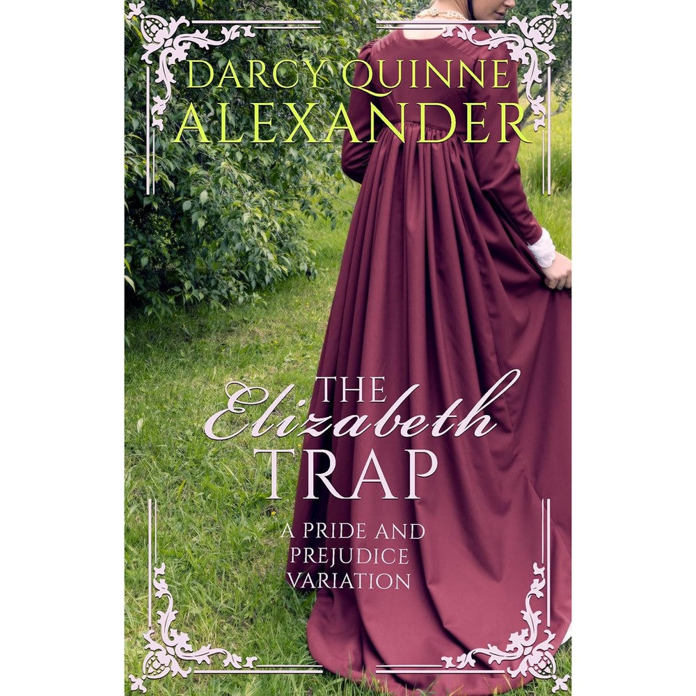 Darcy Quinne Alexander The Elizabeth Trap front cover view historical romance book
