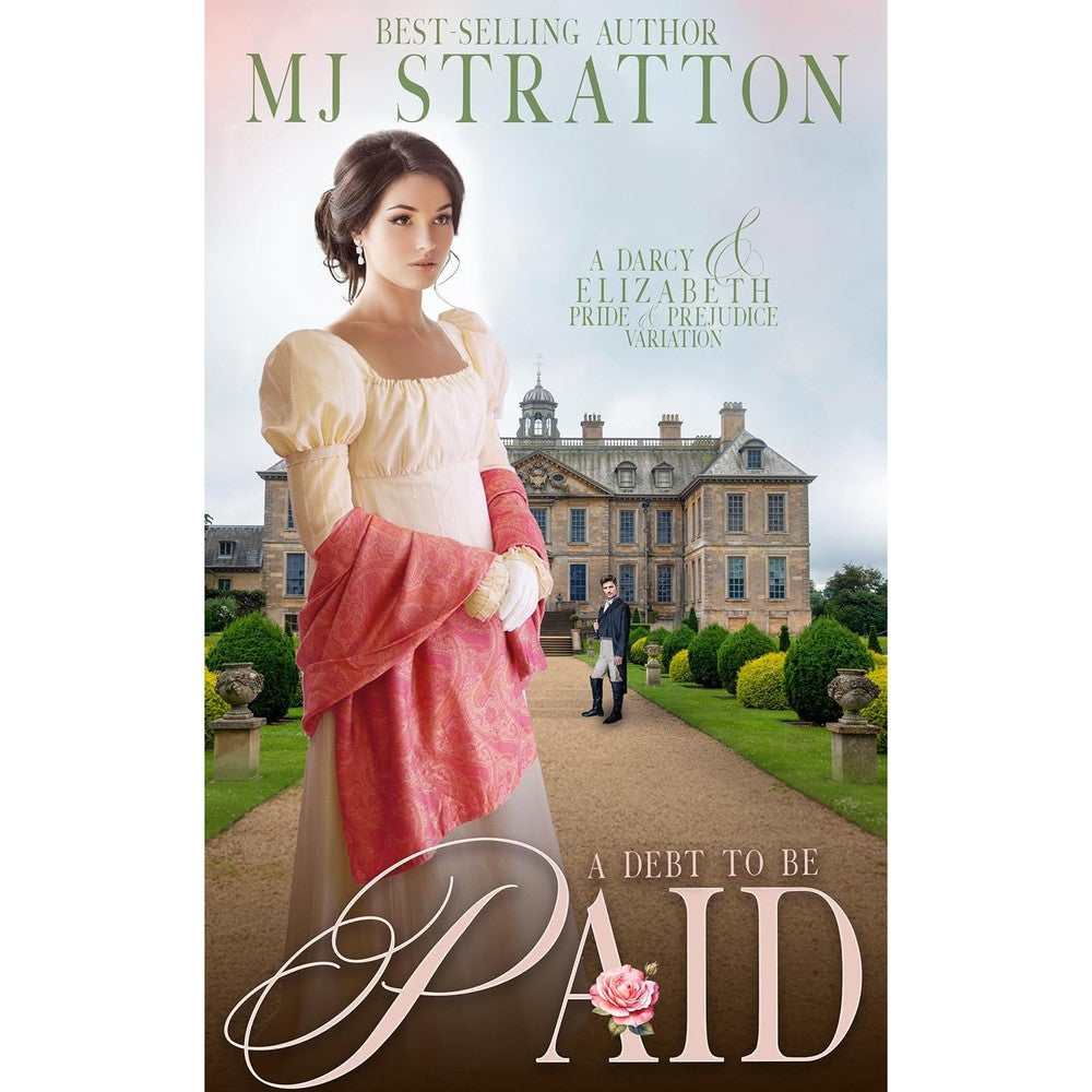 MJ Stratton A Debt to be Paid Pride and Prejudice variation paperback book front view