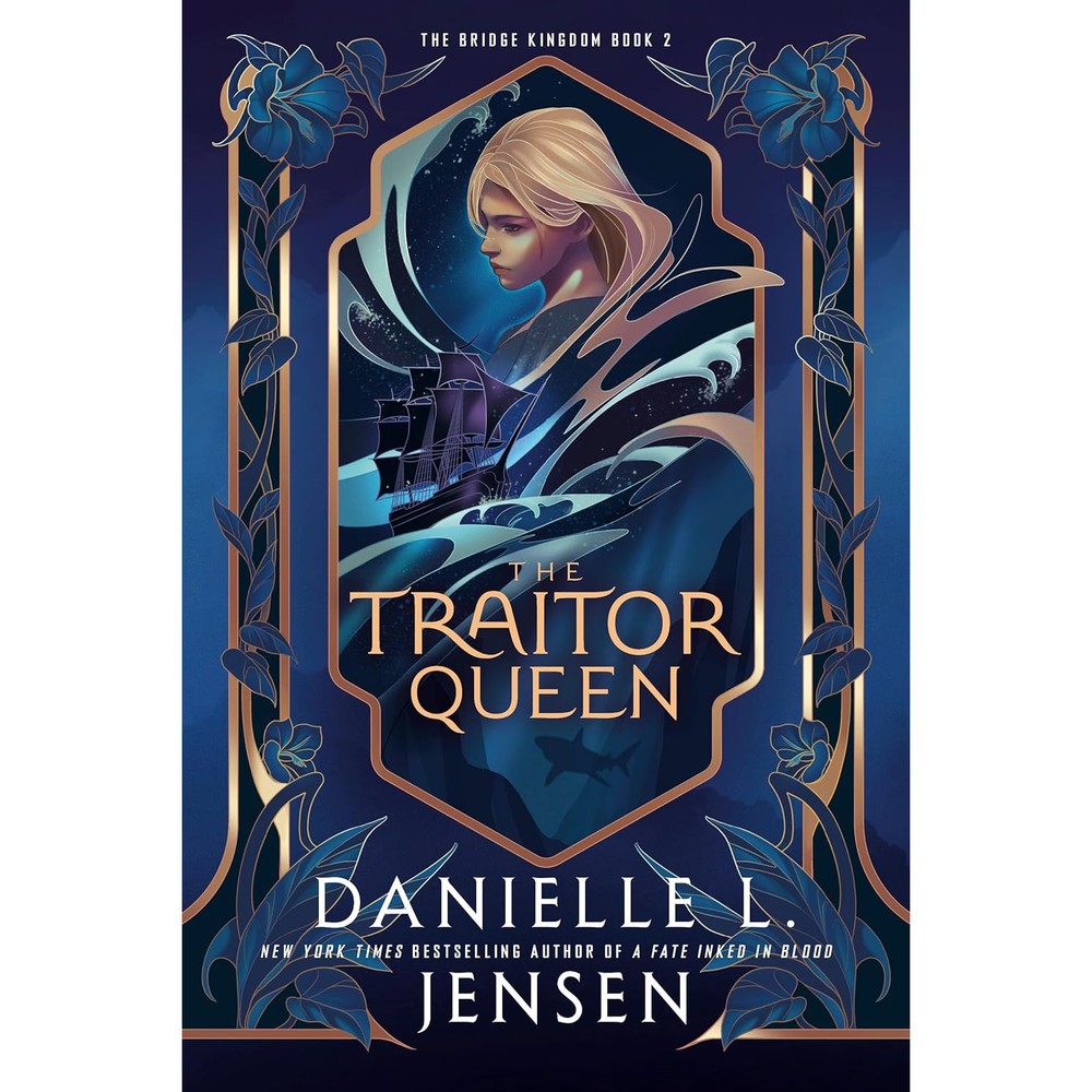 Danielle L Jensen The Traitor Queen book cover front view fantasy romance novel