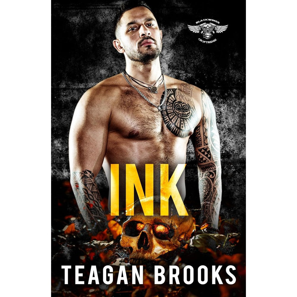 Teagan Brooks Ink Blackwings MC Croftridge Book Four front cover digital edition graphic