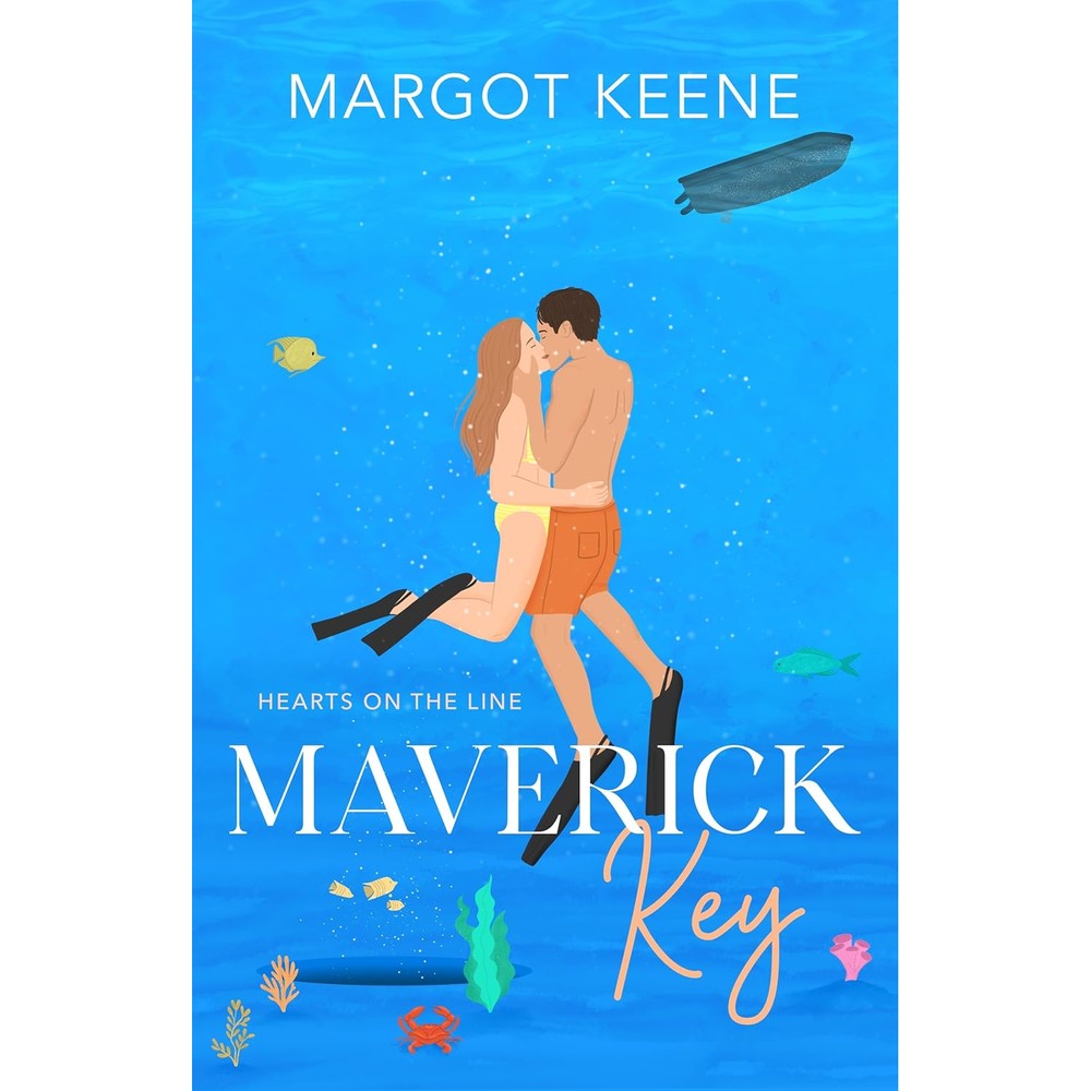 Margot Keene Maverick Key Hearts on the Line front cover view romantic suspense novel