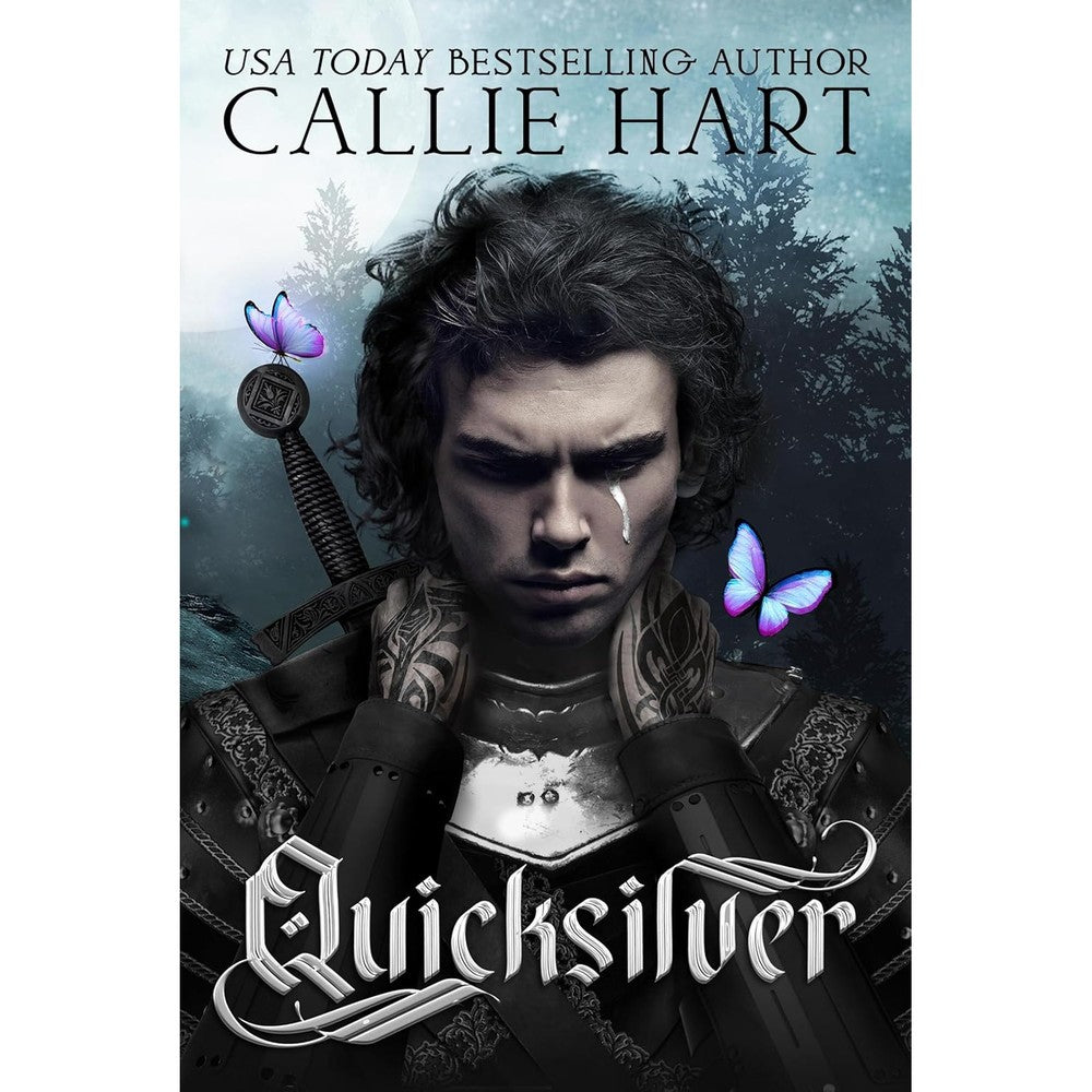 Callie Hart Quicksilver paperback front view authentic fantasy novel