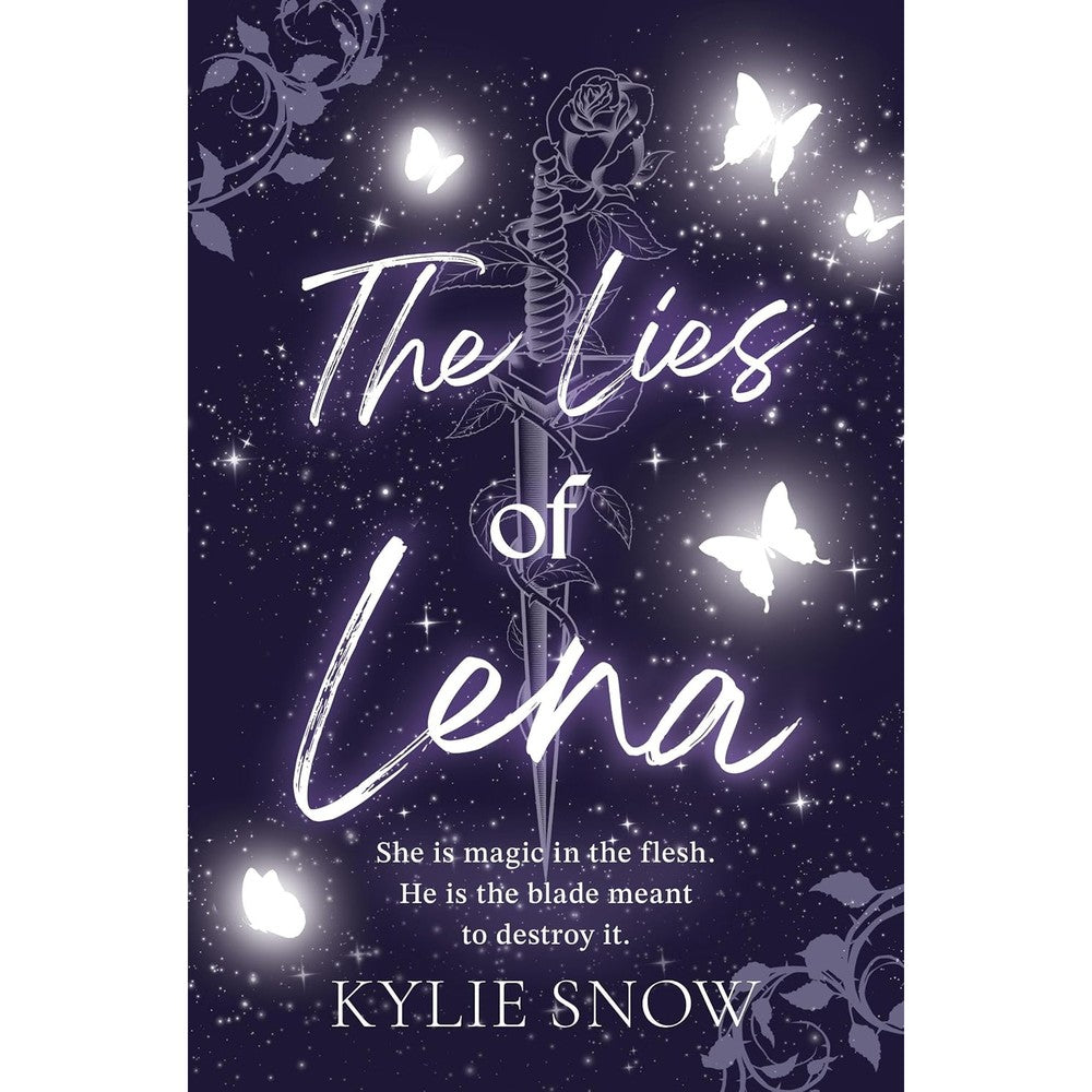 Kylie Snow The Lies Of Lena paperback book front view