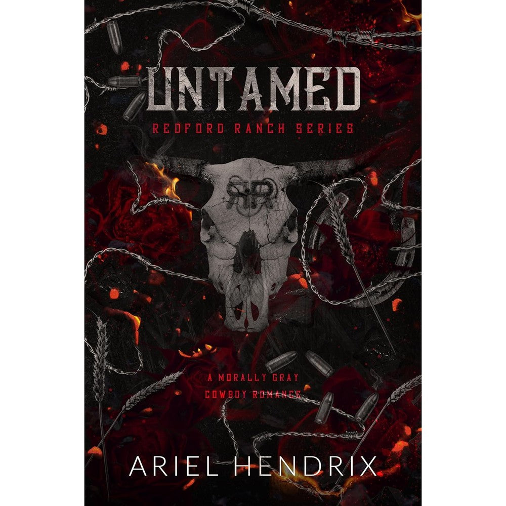 Ariel Hendrix Untamed Redford Ranch Series Book One front cover view contemporary western romance novel.