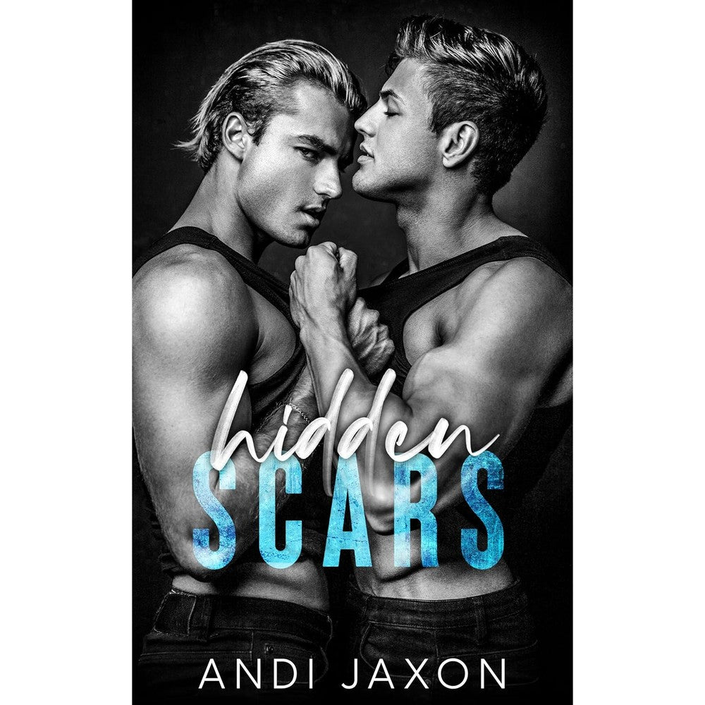 Andi Jaxon Hidden Scars MM Hockey Romance book cover front view