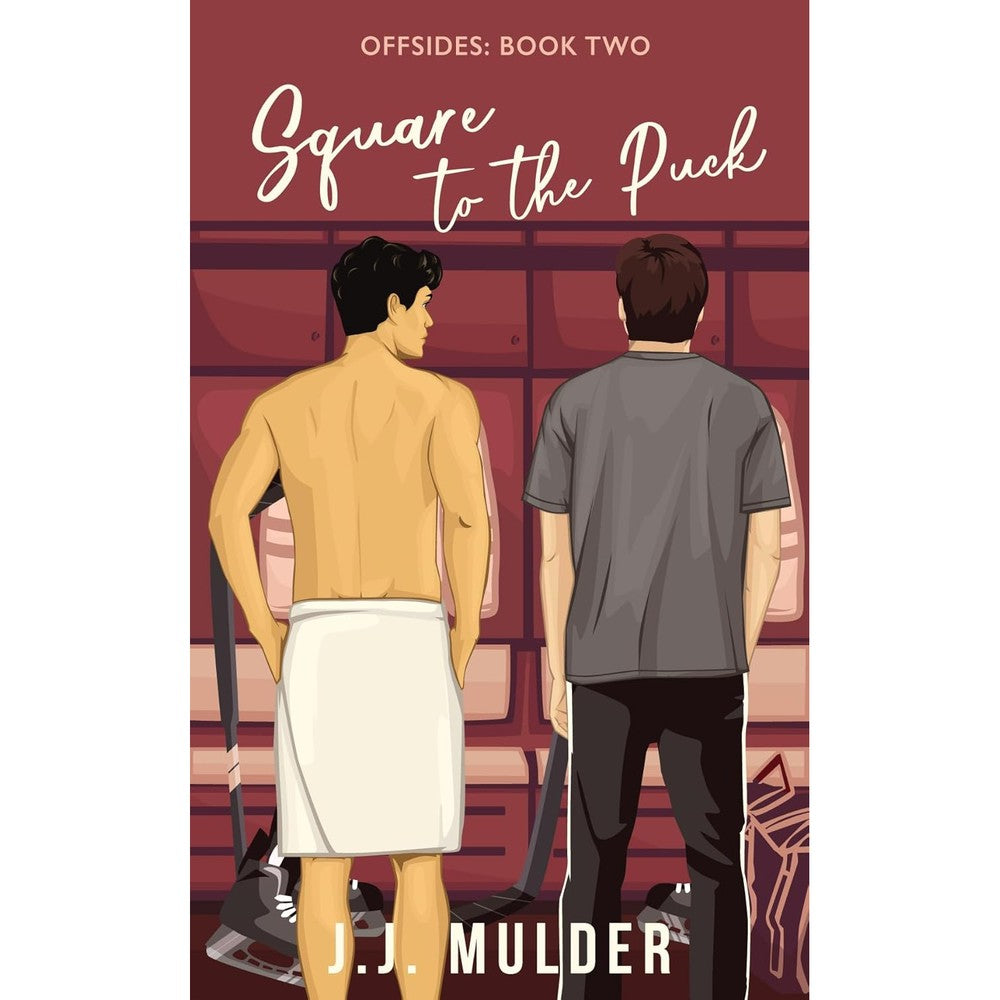 J.J. Mulder Square to the Puck Offsides Book Two front cover view featuring official series artwork.