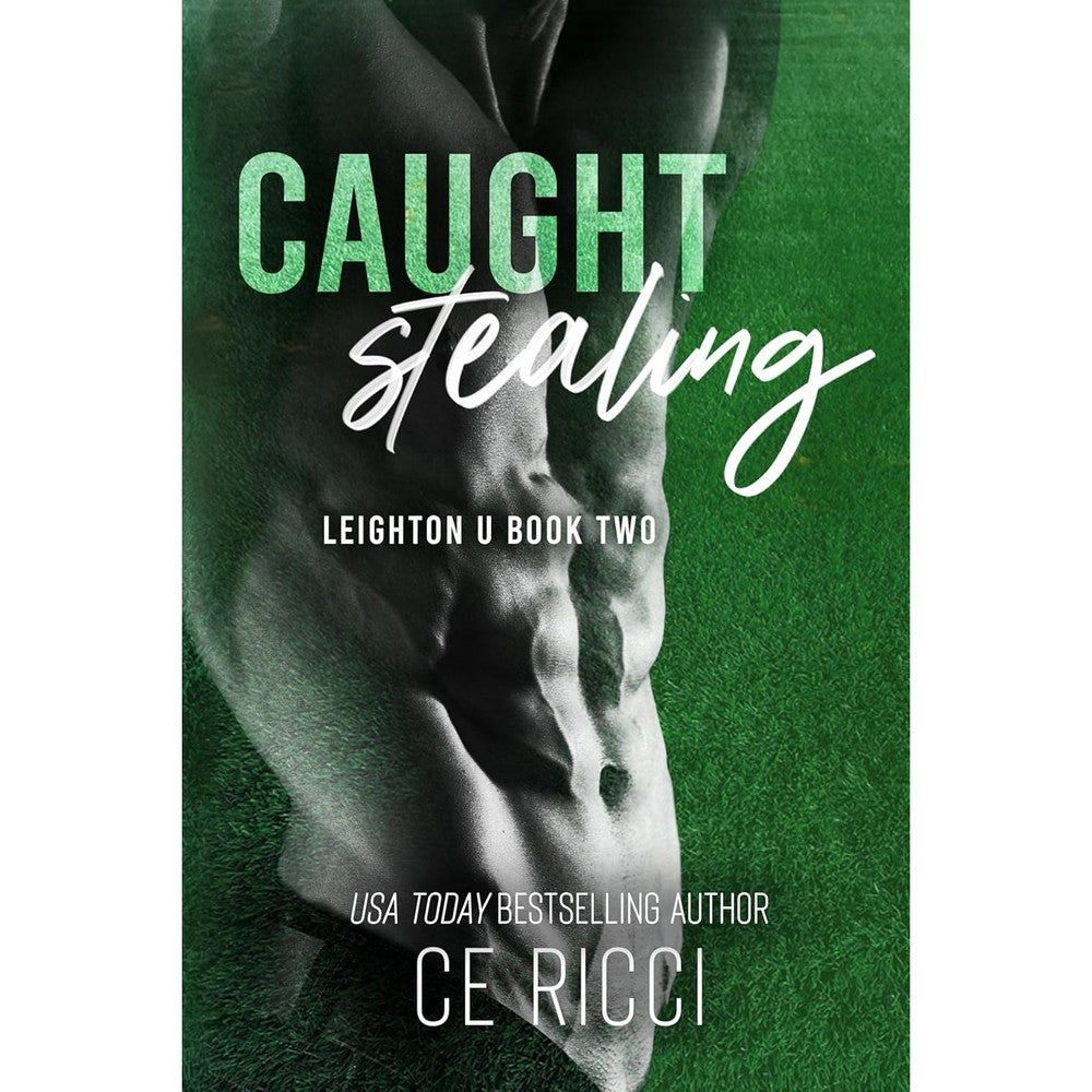 CE Ricci Caught Stealing Leighton University Book Two front cover view authentic imported romance novel