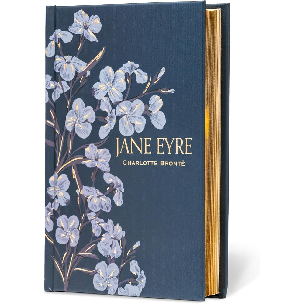 Charlotte Bronte Jane Eyre Signature Gilded Edition hardback front cover view.