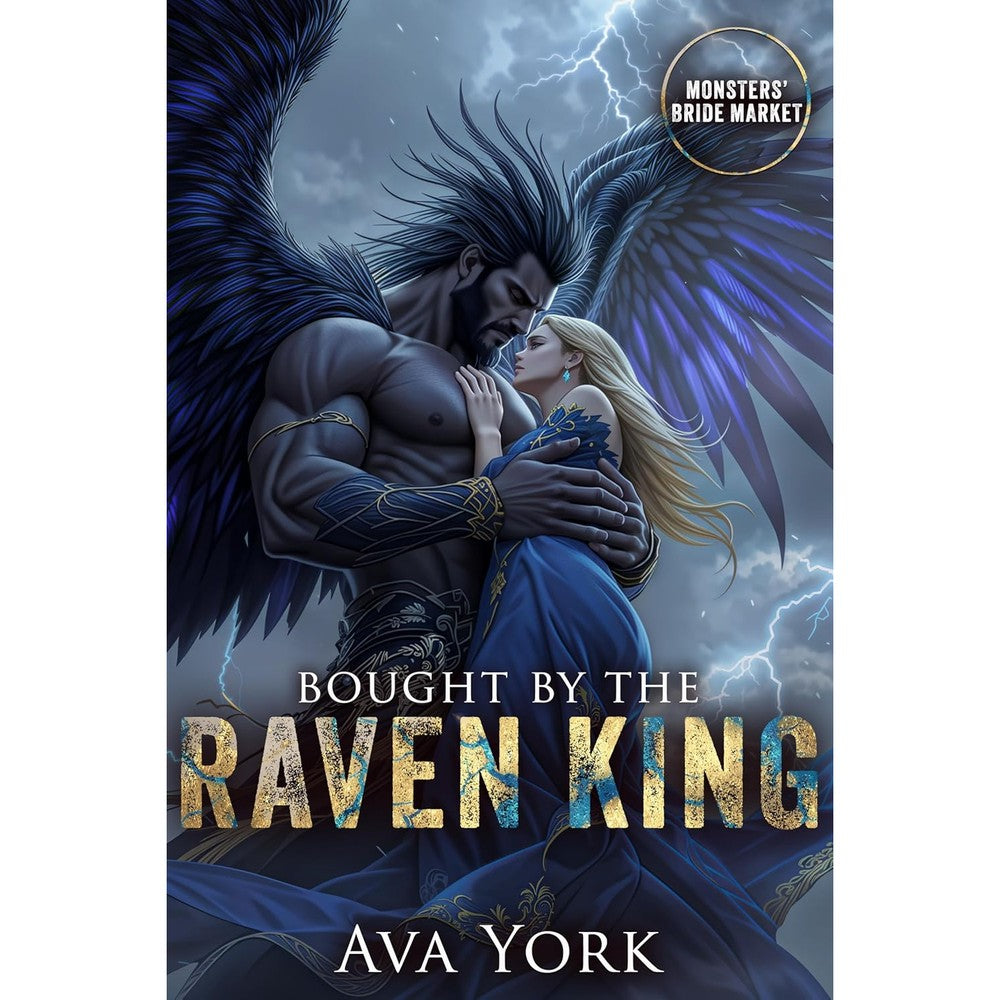 Ava York Bought By The Raven King book cover front view