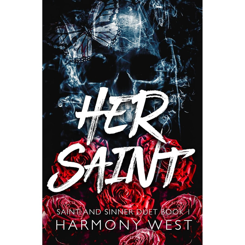 Harmony West Her Saint Masked Stalker Romance book cover art