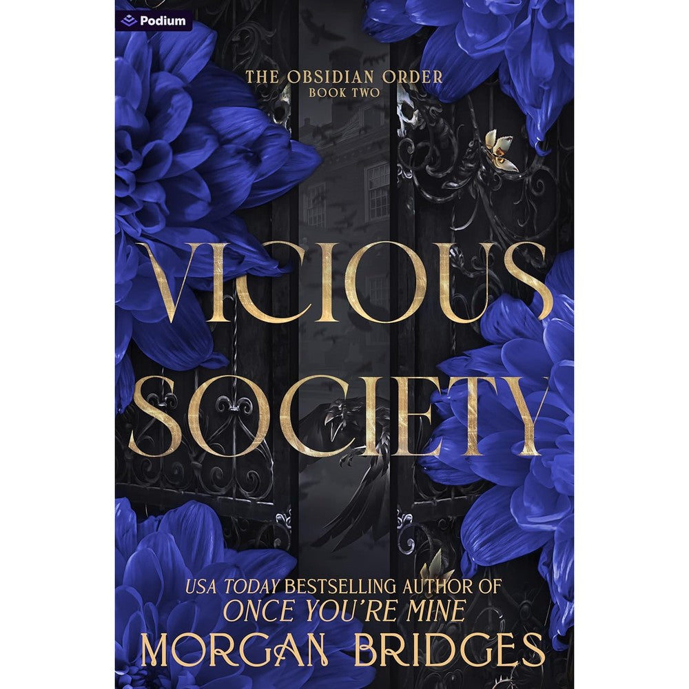 Morgan Bridges Vicious Society The Obsidian Order Book 2 front cover dark romance thriller