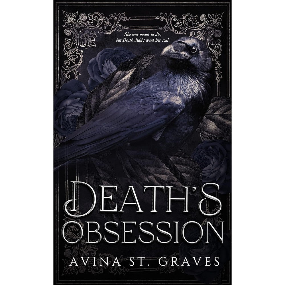 Avina St Graves Deaths Obsession paranormal dark romance book cover front view