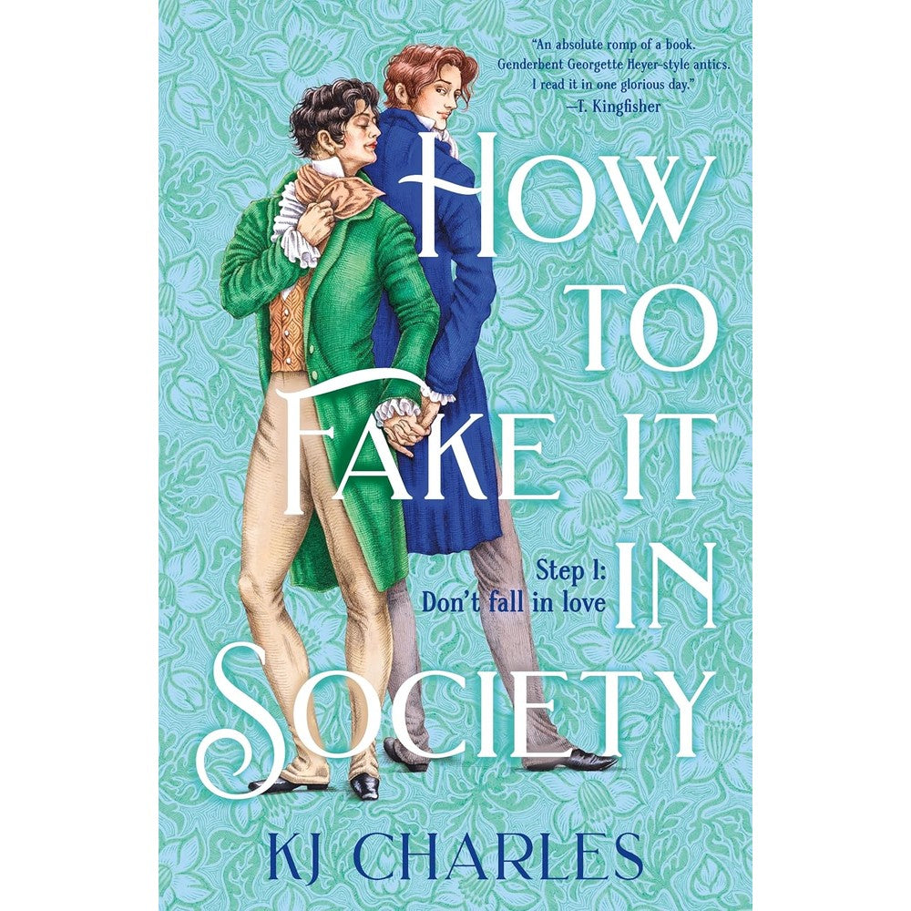 KJ Charles How to Fake It in Society Kindle Edition front cover artwork