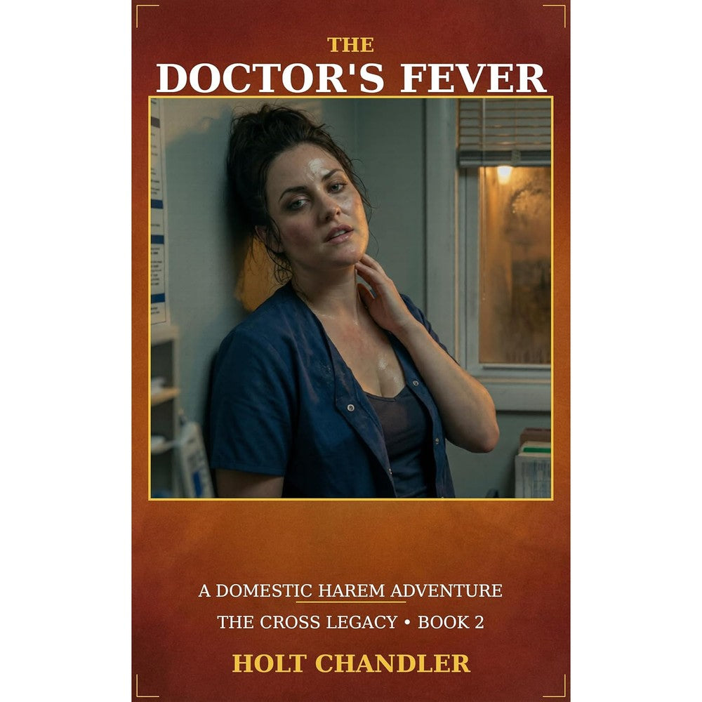 Holt Chandler The Doctor's Fever book front cover view showing a woman in a medical setting.