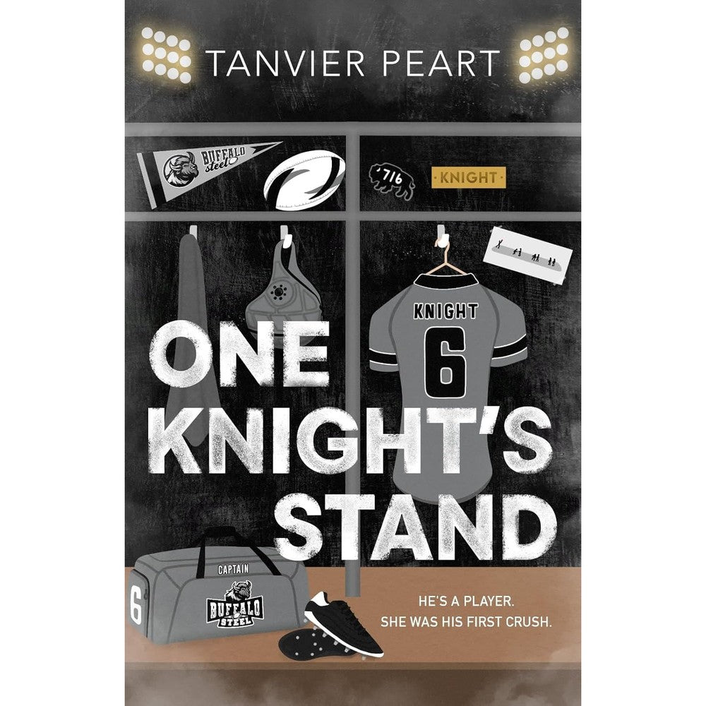 Tanvier Peart One Knight's Stand Buffalo Steel Rugby Romance book cover front view