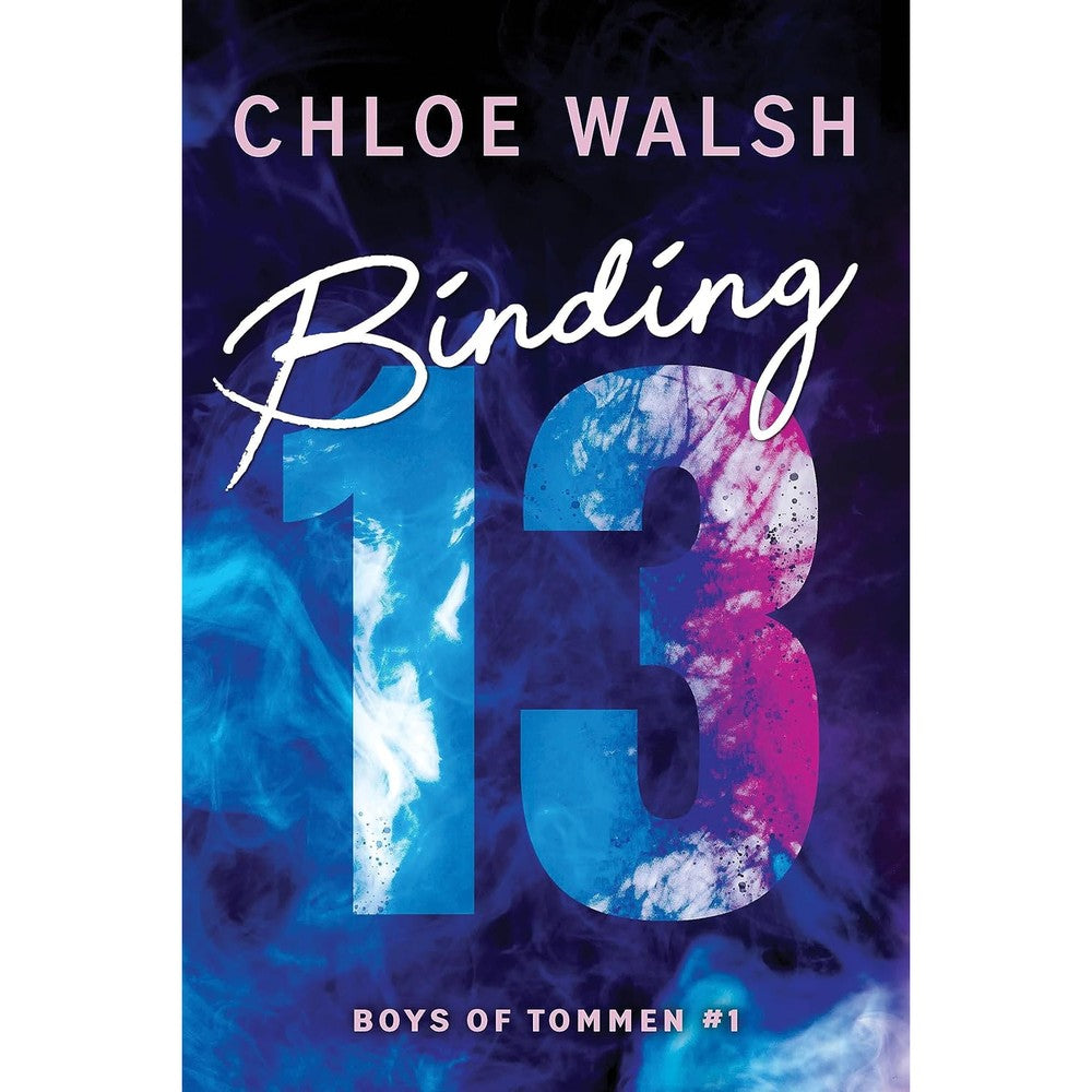 Chloe Walsh Binding 13 Boys of Tommen paperback front view contemporary romance book