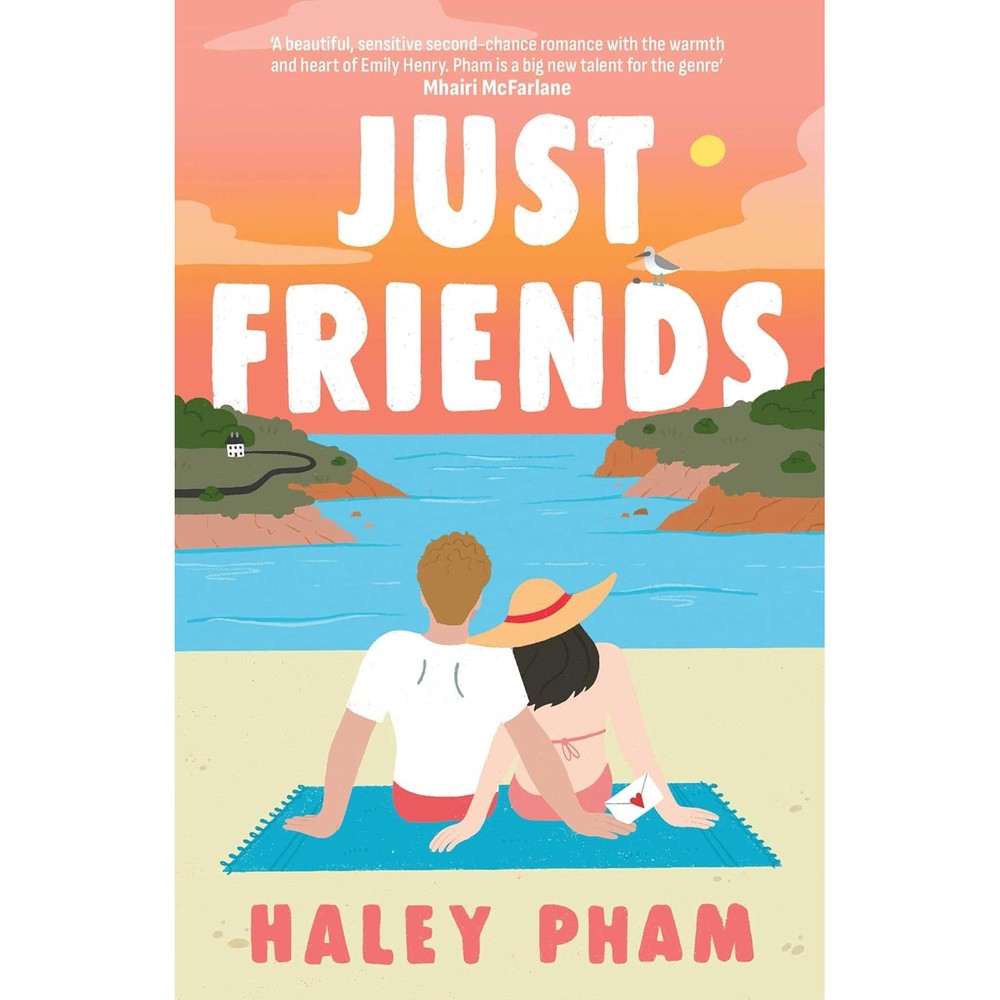 Haley Pham Just Friends front cover view second chance romance novel