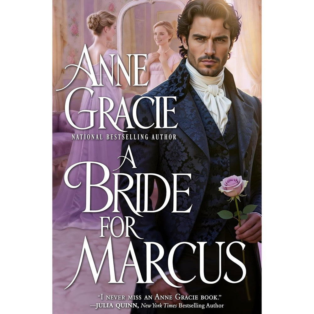 Anne Gracie A Bride For Marcus book front view showcasing the official historical romance novel cover.