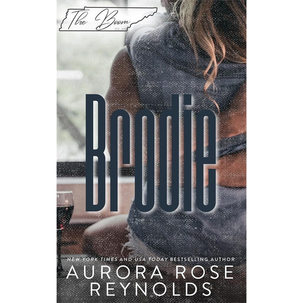 Aurora Rose Reynolds Brodie Until Her Novella front view paperback romance novel