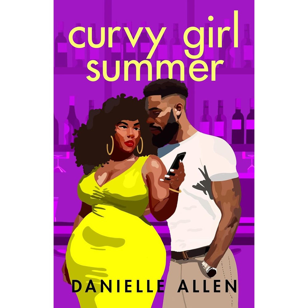 Danielle Allen Curvy Girl Summer book front cover showing contemporary romance novel artwork.