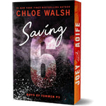 Chloe Walsh Saving 6 Deluxe Edition paperback novel front view authentic import book