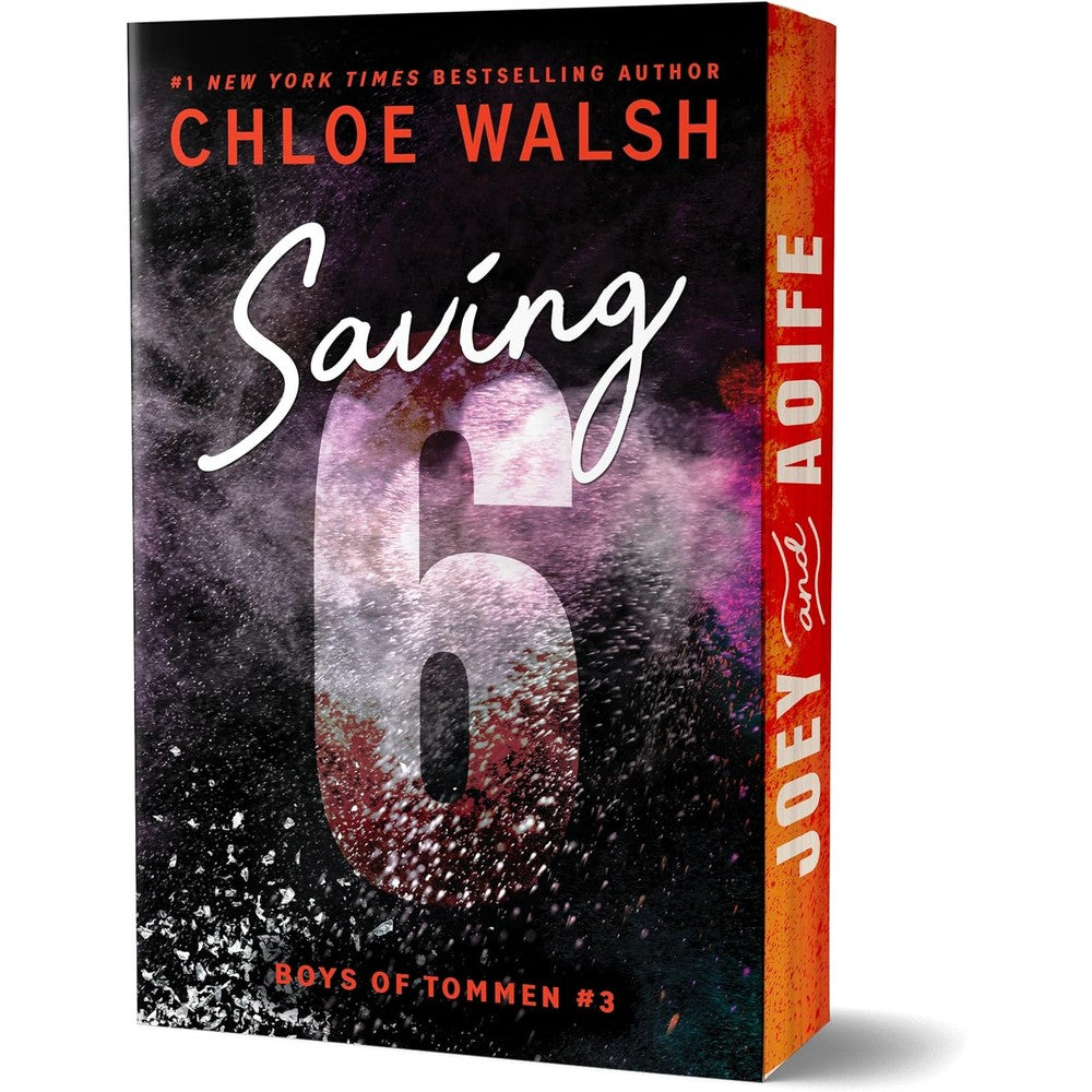 Chloe Walsh Saving 6 Deluxe Edition paperback novel front view authentic import book