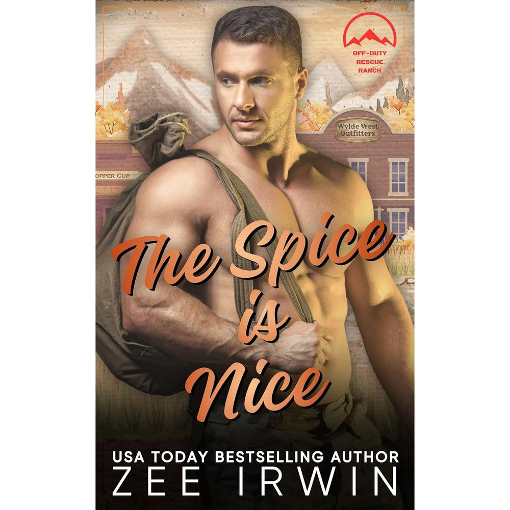 Zee Irwin The Spice Is Nice paperback romance novel front cover view