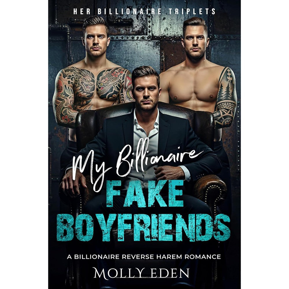 Molly Eden My Billionaire Fake Boyfriends front view imported romance novel