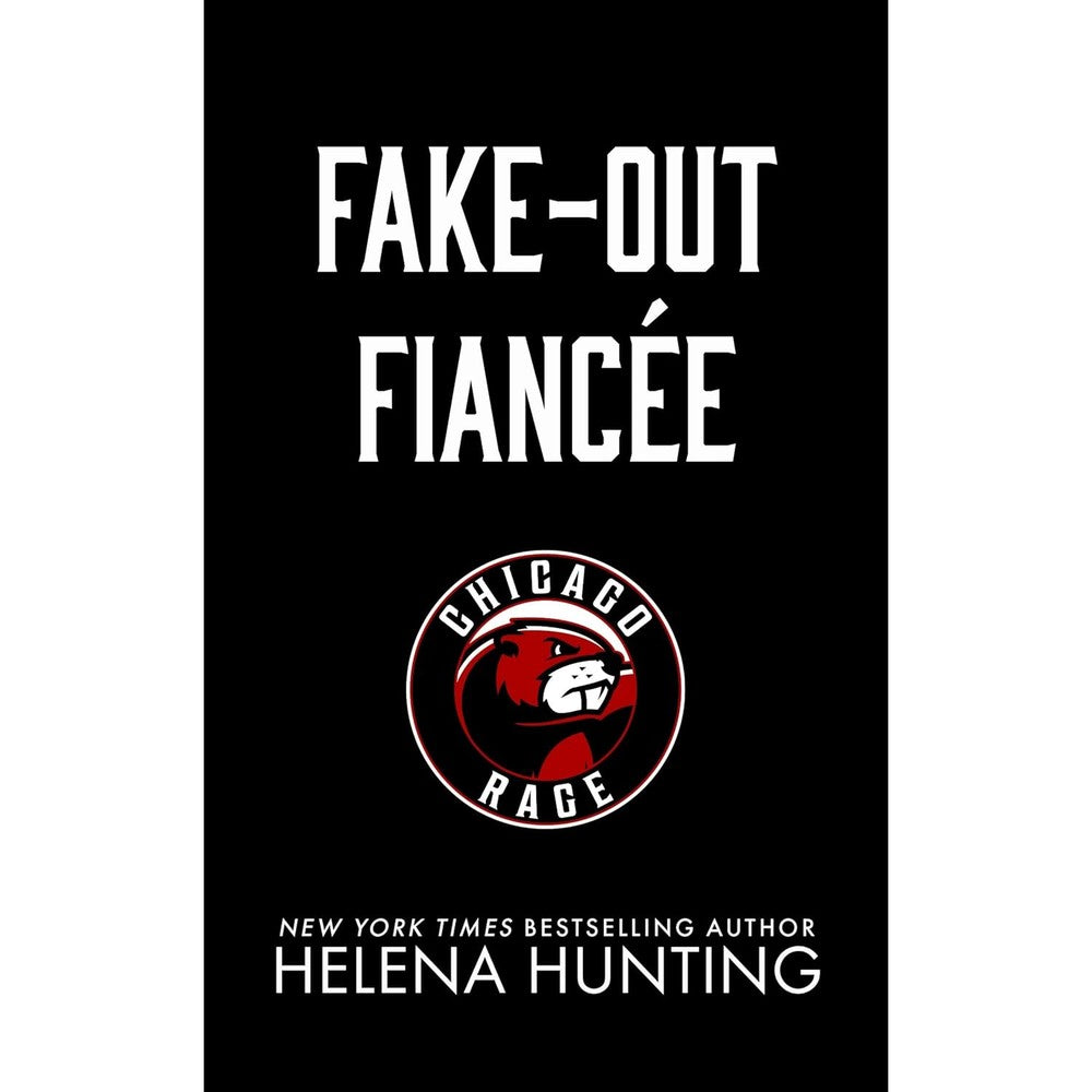 Helena Hunting Fake-Out Fiancée book front view sports romance novel