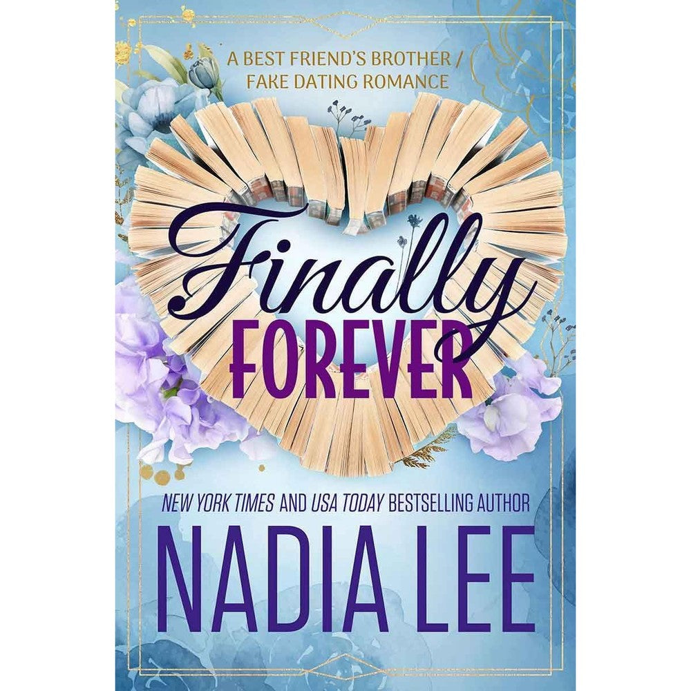 Nadia Lee Finally Forever book front view showcasing the official Lasker Brothers series cover art.