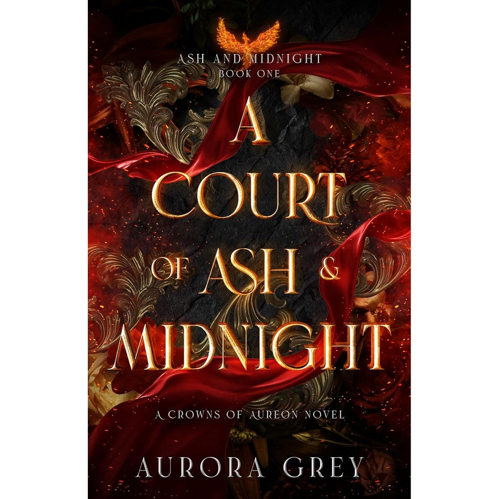 Aurora Grey A Court of Ash and Midnight front book cover art