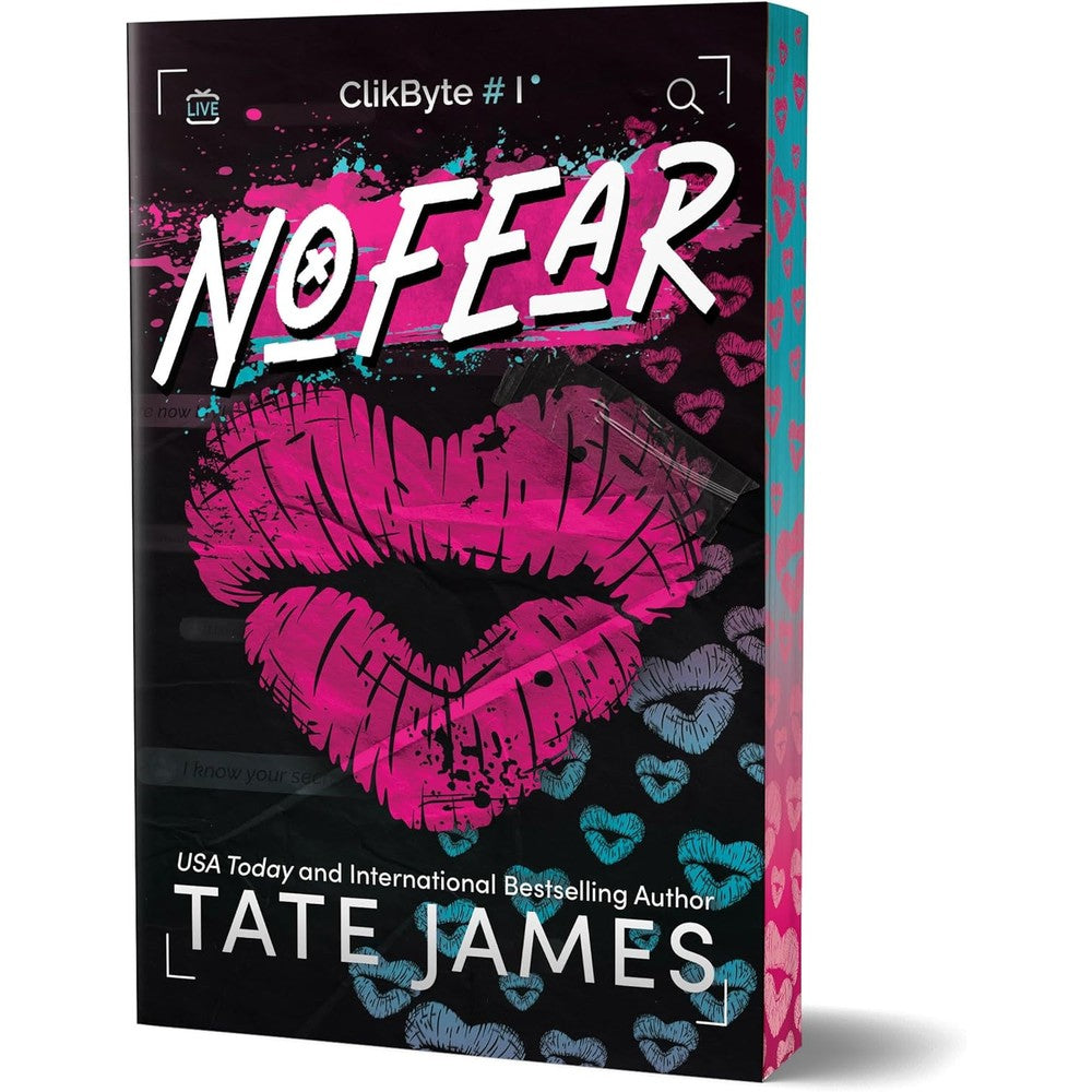 Tate James NoFear Deluxe Edition paperback front cover design.