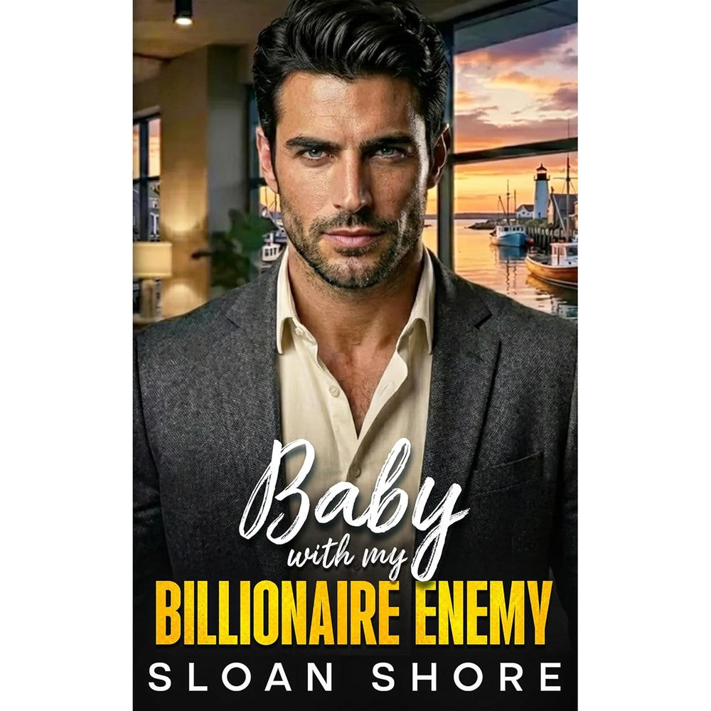 Sloan Shore Baby With My Billionaire Enemy Kindle book cover front view