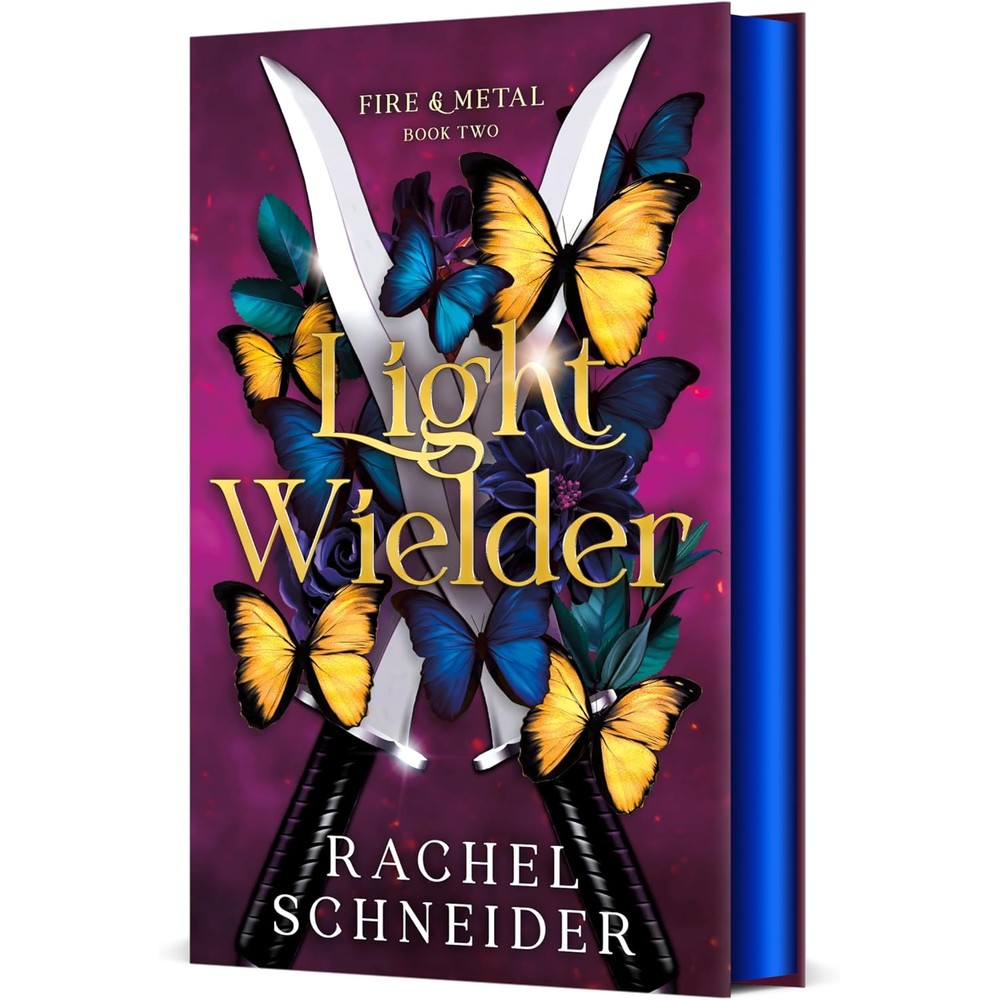 Rachel Schneider Light Wielder Fire and Metal Book Two hardcover front cover