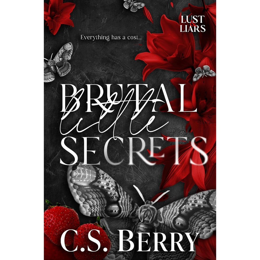 C.S. Berry Brutal Little Secrets book cover front view dark romance novel