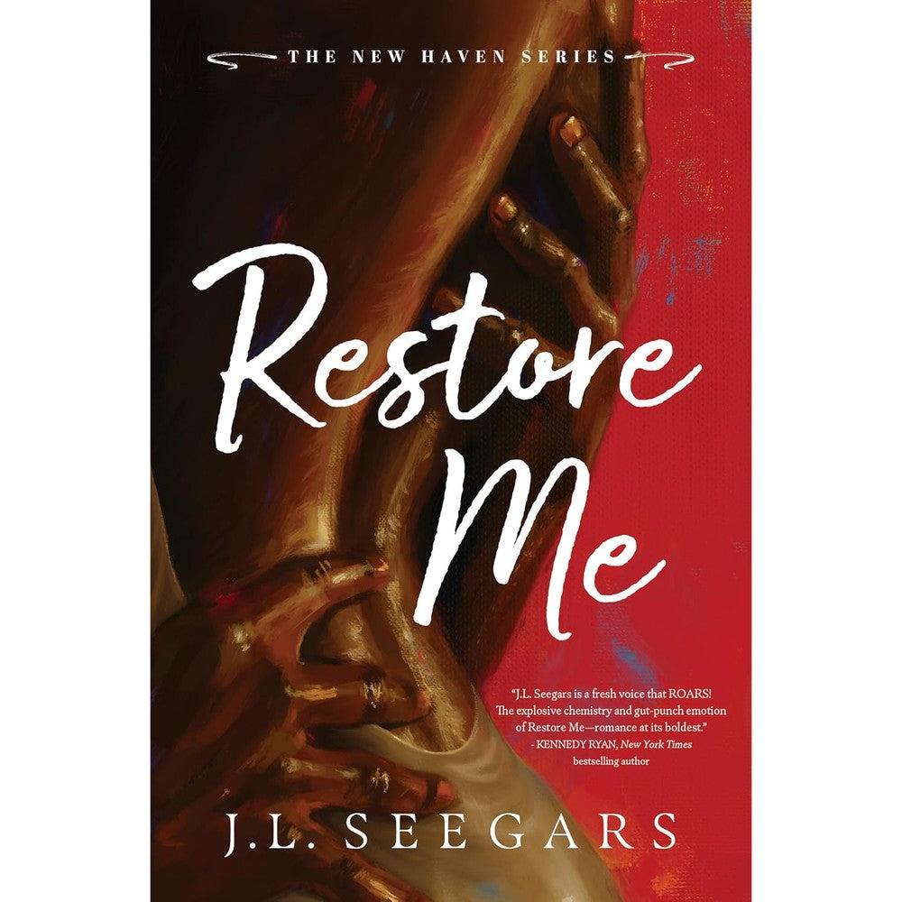 J.L. Seegars Restore Me New Haven Book One front cover romance novel