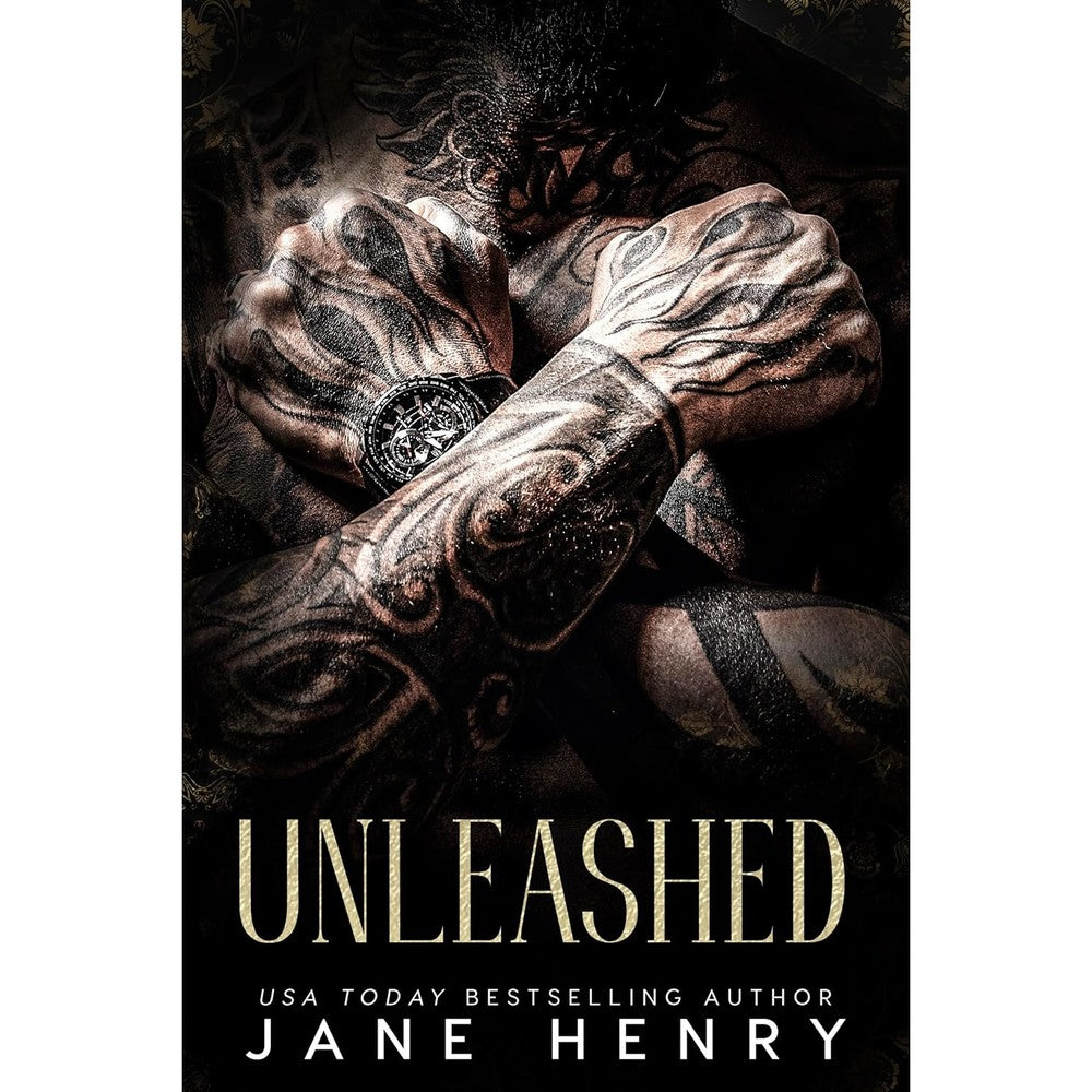 Jane Henry Unleashed Bratva Kings dark romance novel front cover print edition.